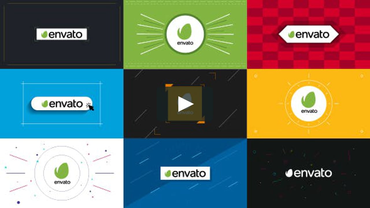 9 flat. Logo Opener. TV logo Opener. Videohive Envato Market.