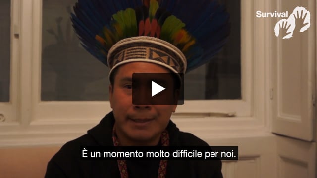 Tribal Voice - Rodrigo "I popoli indigeni soffrono"
