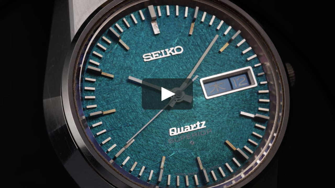 Seiko 3883-7000 Quartz Superior Morpho on Vimeo