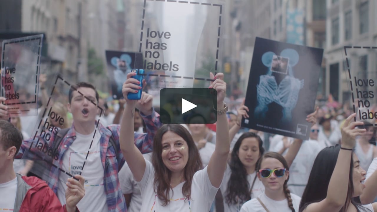 The ad council love has no labels