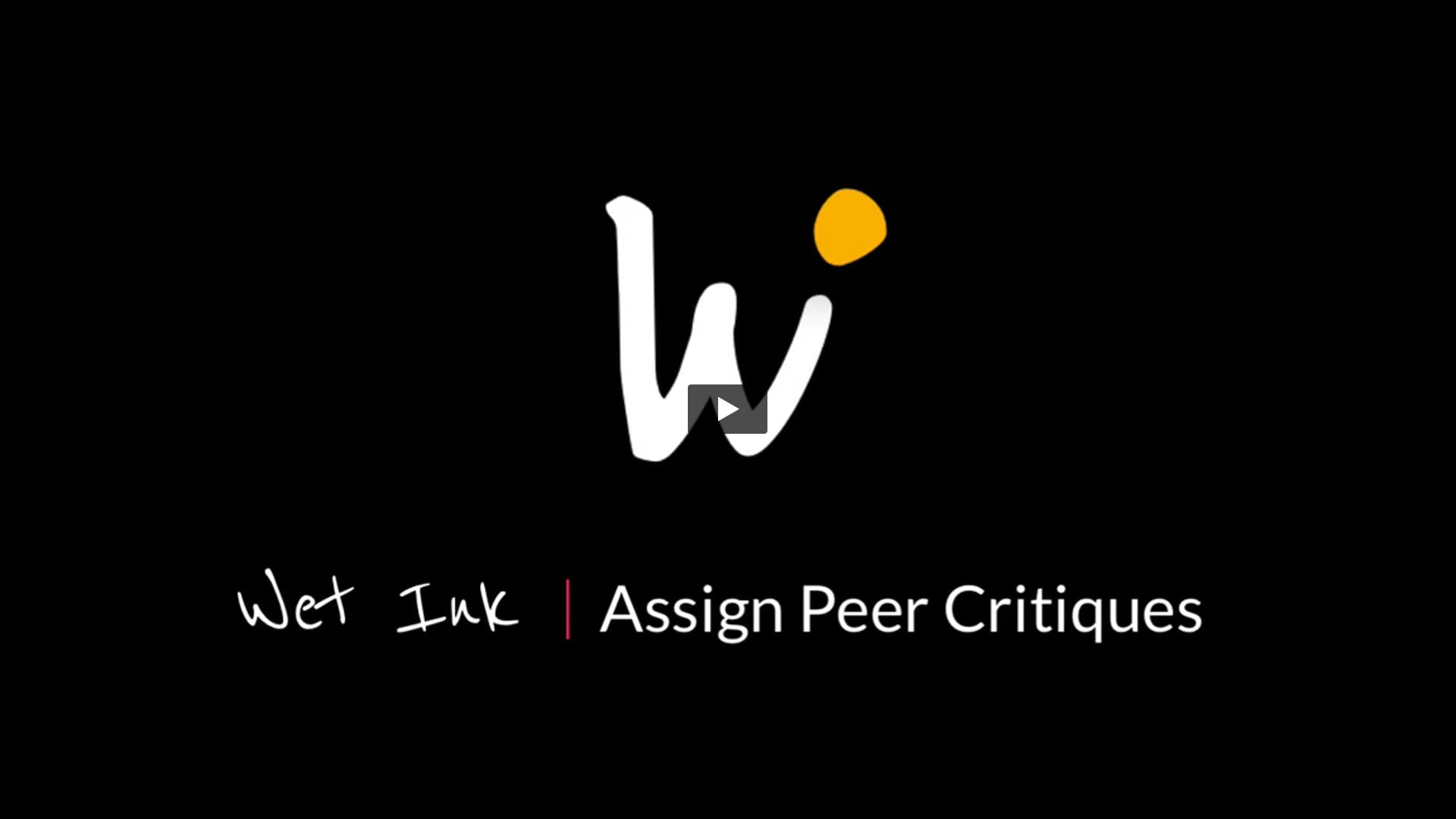 Assign Peer Critiques