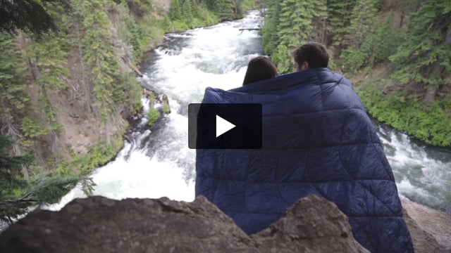 The Down Puffy 2-Person Solid Blanket - Video