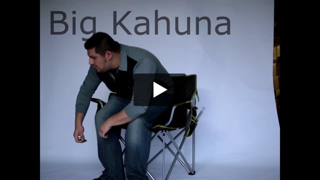 Big Kahuna Camp Chair - Video