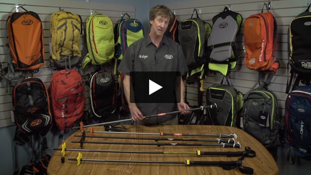 Scepter Aluminum Adjustable Ski Poles - Video