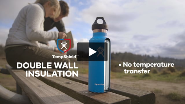 18oz Standard Mouth Water Bottle - Video