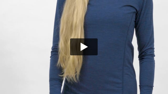 Wool Round Neck Top - Women's  - Video