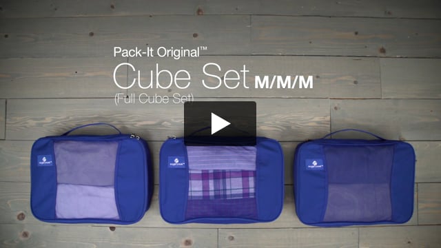 Original Pack-It Medium Cube Set - Video
