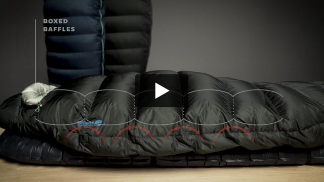 Therm-a-Rest Hyperion Sleeping Bag: 20F Down - Hike & Camp