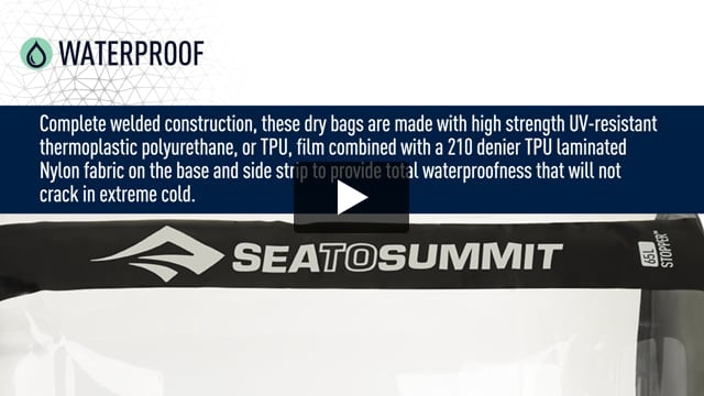 Clear Stopper 5-65L Dry Bag - Video