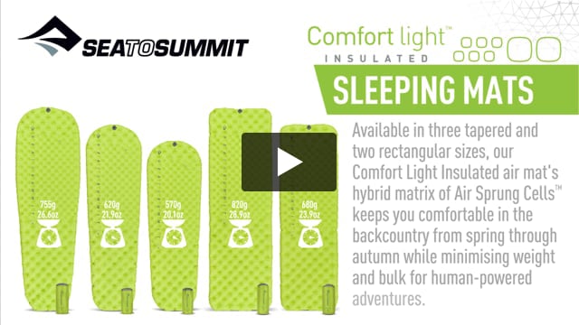 Comfort Light Insulated Sleeping Pad - Video