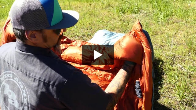 Diamond Park Sleeping Bag: 0F Down - Video