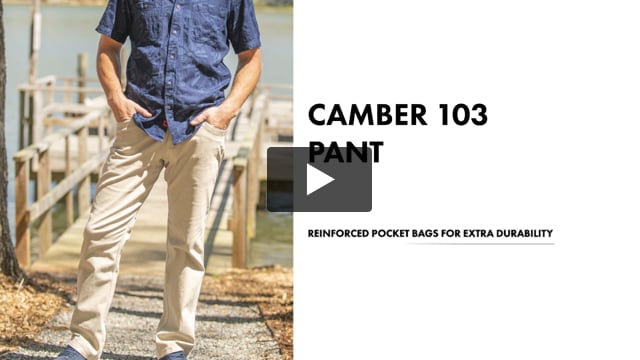 Camber 103 Pant - Men's - Video