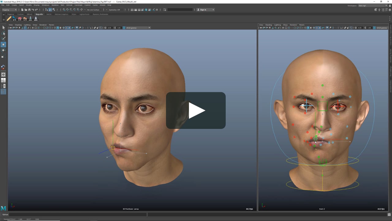 Face module for Baguette (Rigging System) on Vimeo