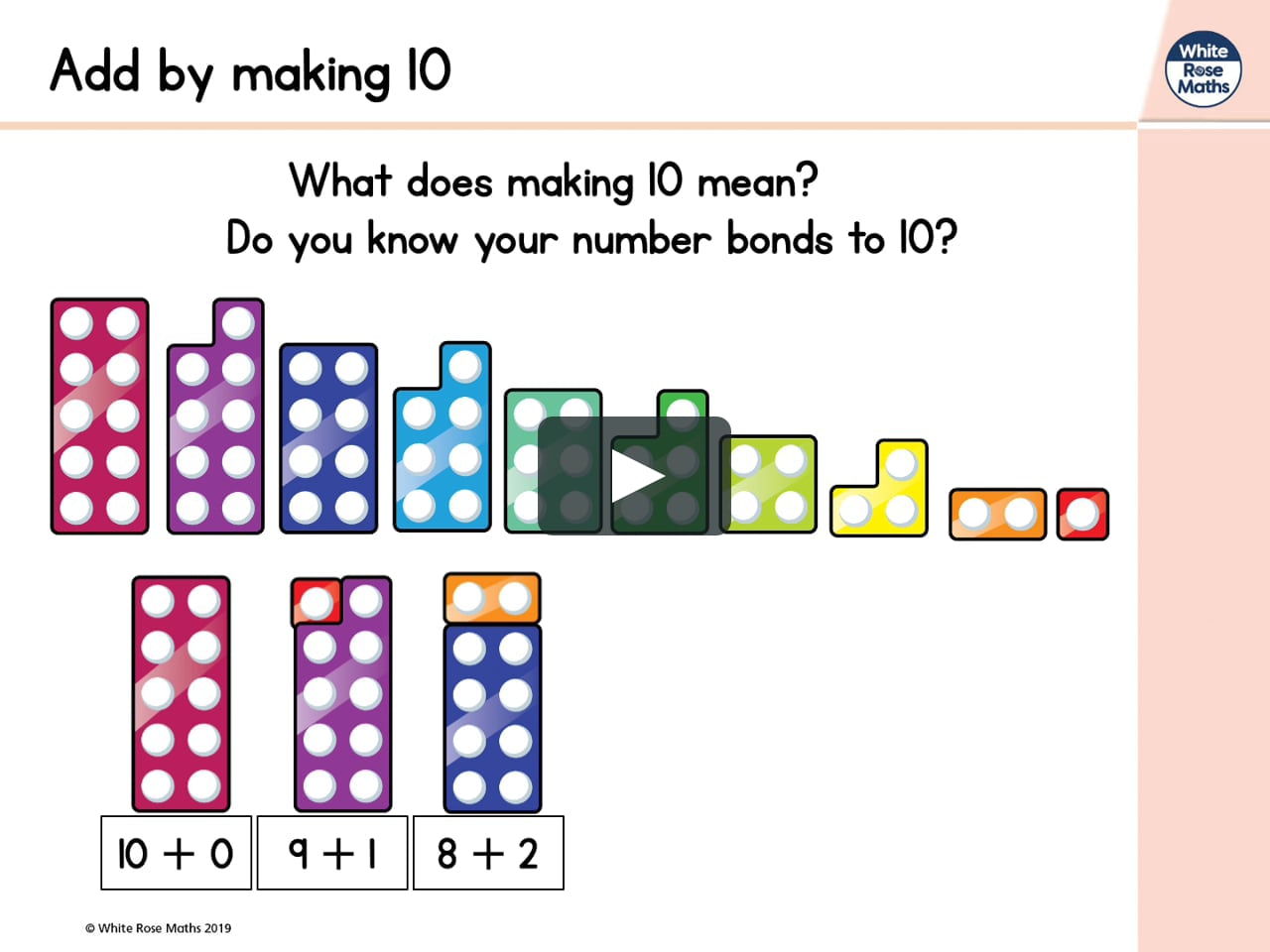 year 1 week 4 lesson 1 add by making 10 on vimeo