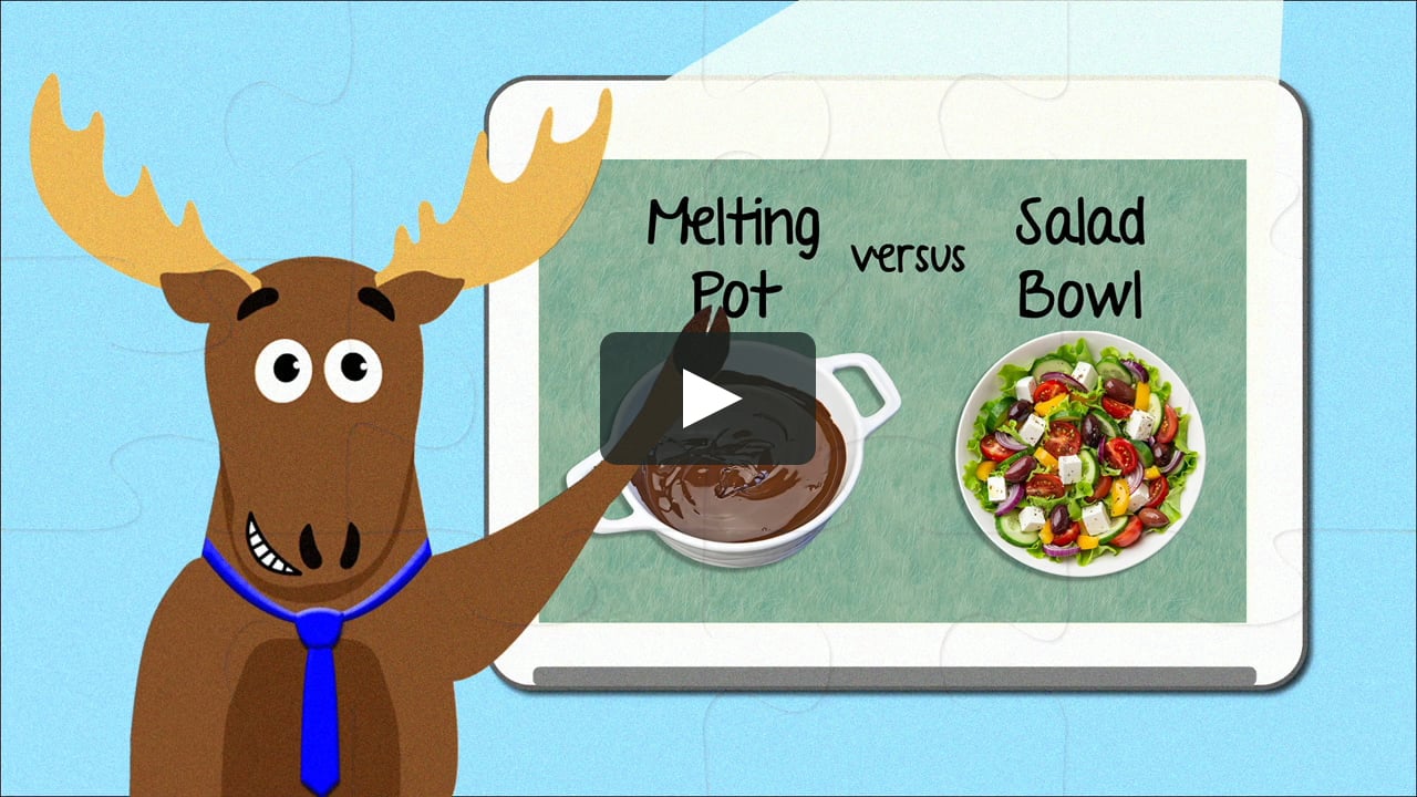 difference between melting pot and salad bowl