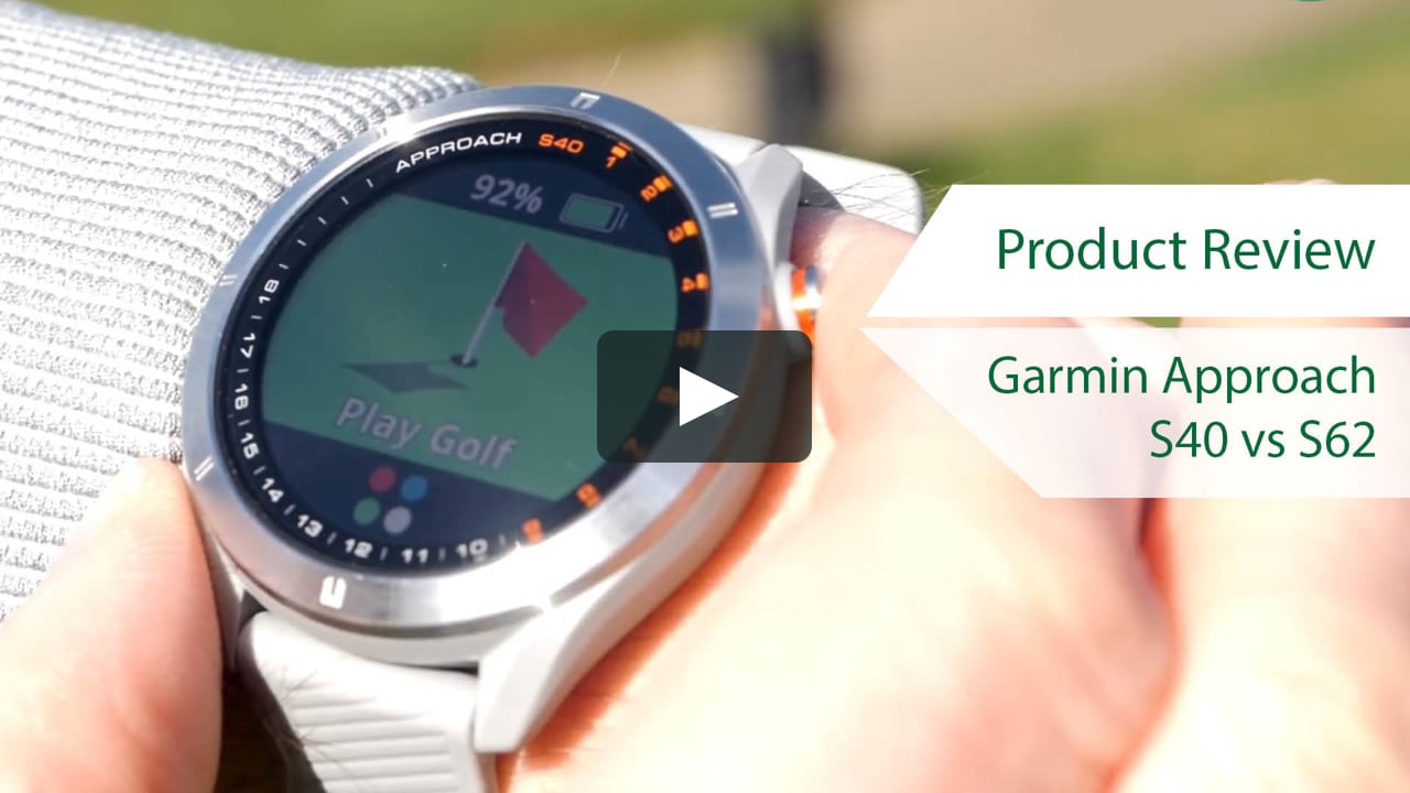 Fitness Sag strategi Garmin Approach S40 & S62 - Product Review (C&C) on Vimeo