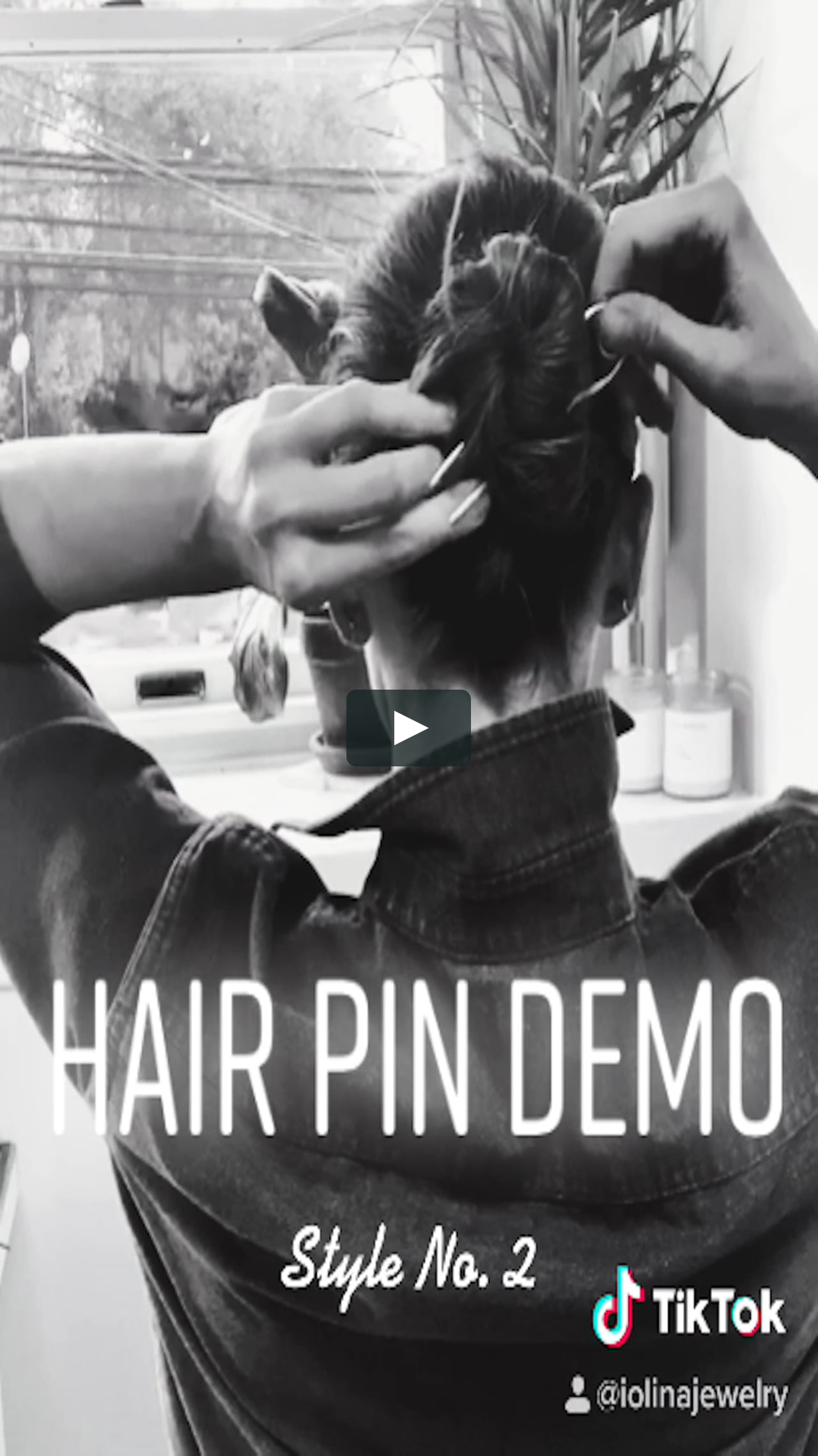 Hair Pin Demo ~ Style No. 2 on Vimeo