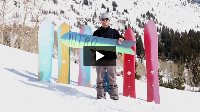 Quiver Fintwin Snowboard - Video