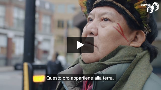Davi Kopenawa Yanomami denuncia corsa all'oro nelle terre del suo popolo