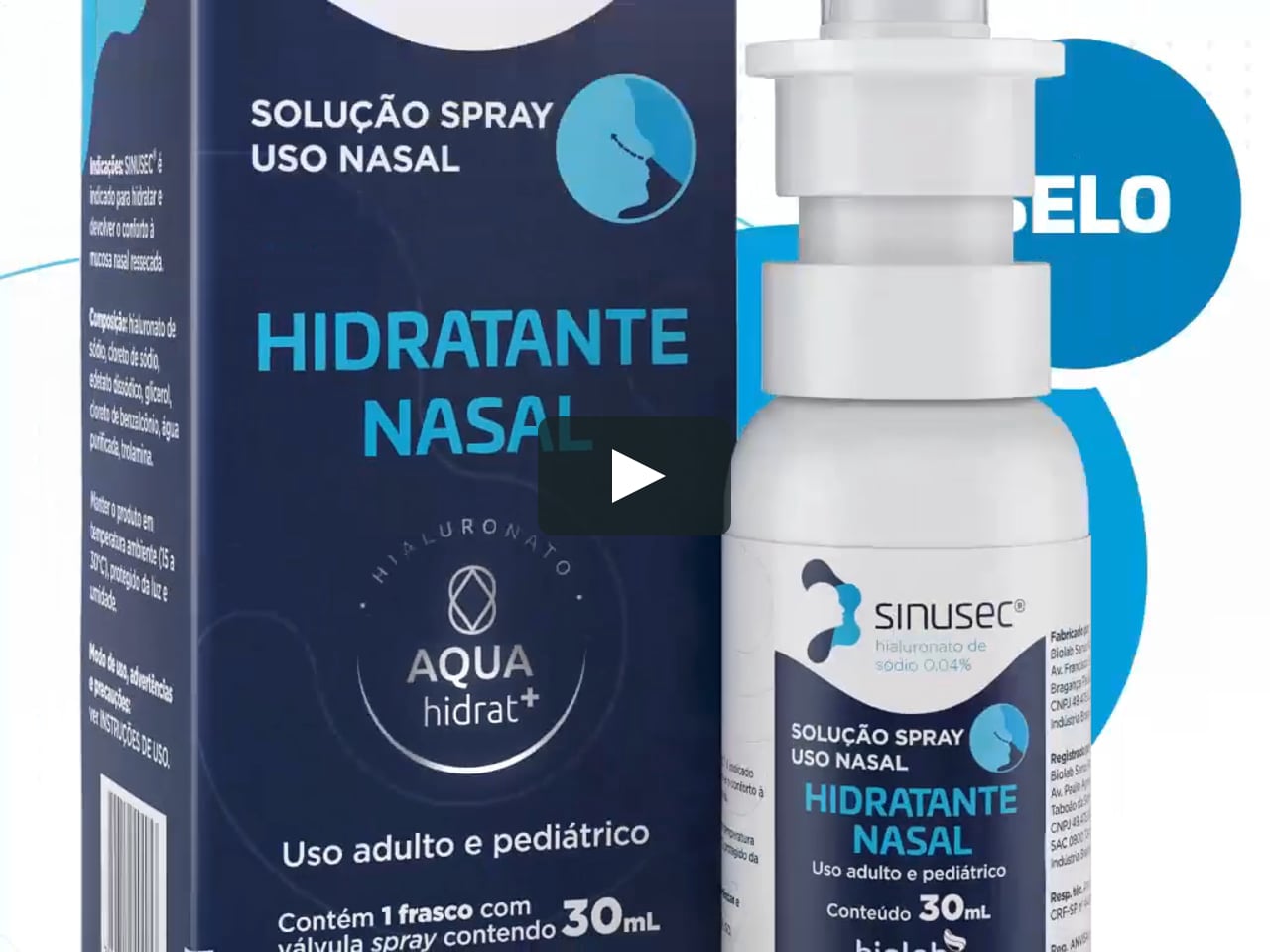 Video 4 Tecnologia Aqua Hidrat Sinusec On Vimeo