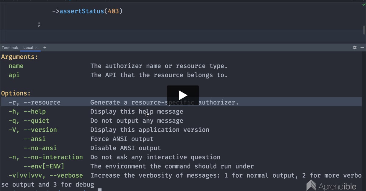 16. Qué son y cómo utilizar Authorizers