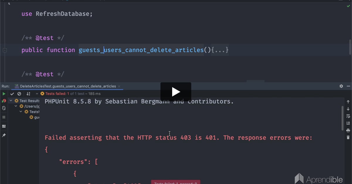 18. Cuándo utilizar los códigos de estado HTTP 401 y 403