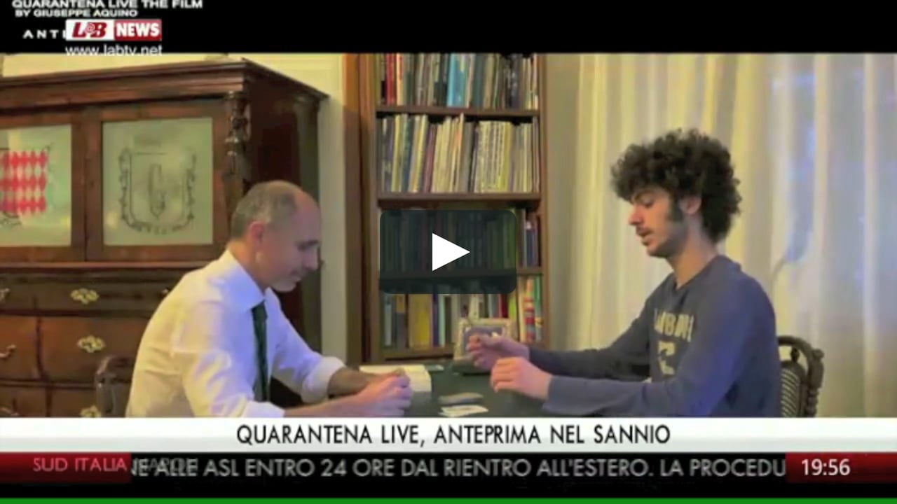 LAB TV Intervista al regista Giuseppe Aquino Agosto 2020