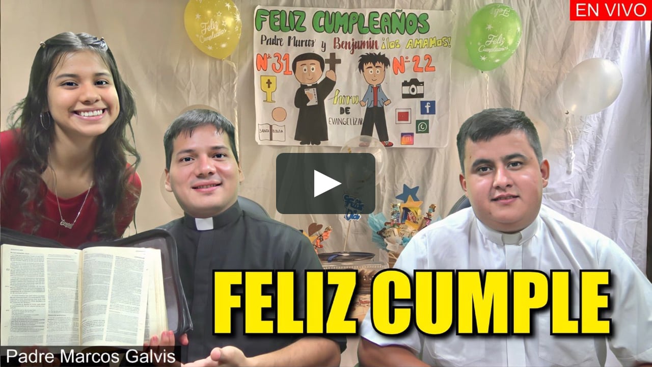 ESPECIAL CUMPLEAÑOS - Padre Marcos Galvis EN VIVO on Vimeo