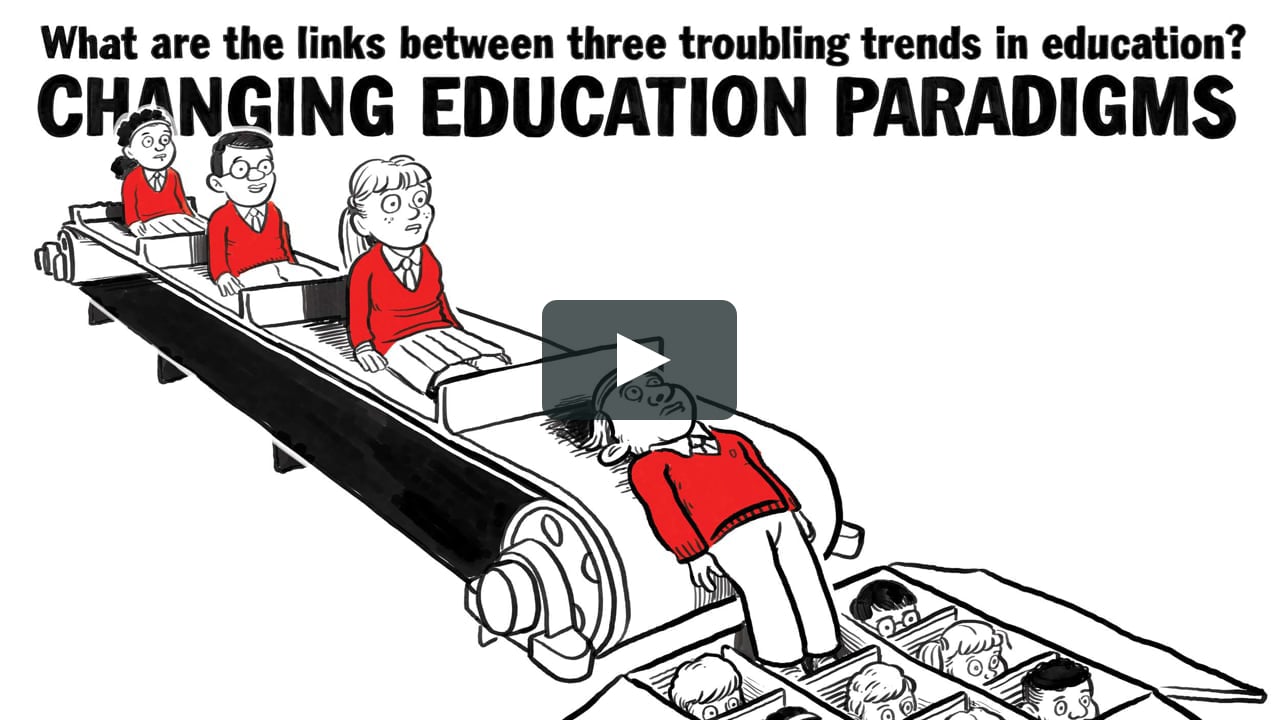 RSA Animate - Sir Ken Robinson: Changing Education Paradigms - A Cognitive  Whiteboard Animation on Vimeo