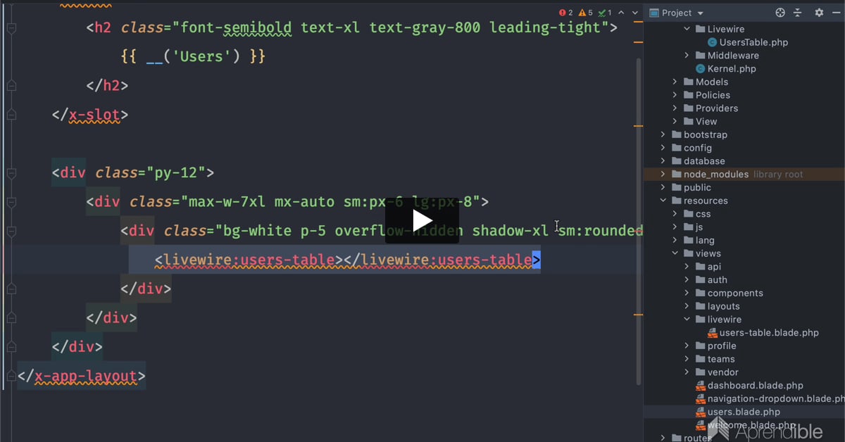 8. Qué es Livewire y cómo utilizarlo con Jetstream
