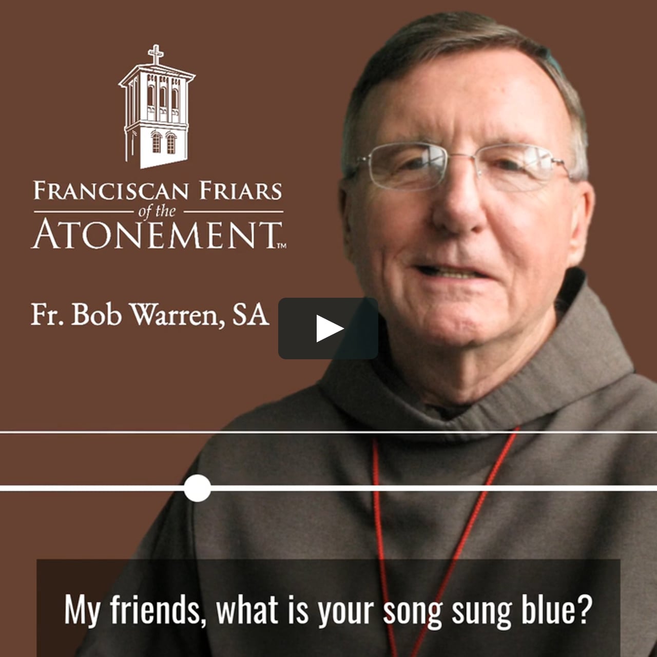 Fr. Bob Warren, SA: Homily for October 4, 2020 on Vimeo