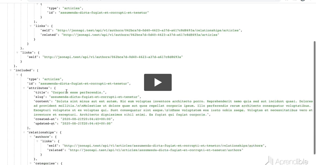 29. Incluyendo relaciones entre artículos, autores y categorias
