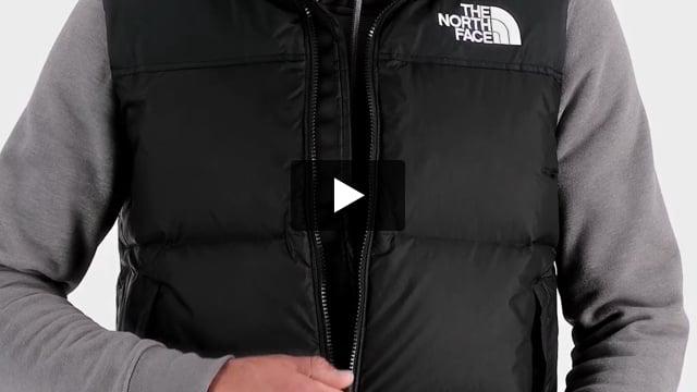 The North Face 1996 Retro Nuptse Vest Recycled Black Men's - FW22 - US