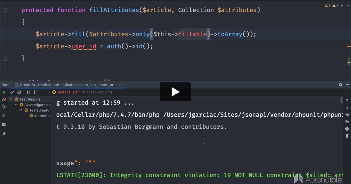 32. Protegiendo la API contra asignación masiva
