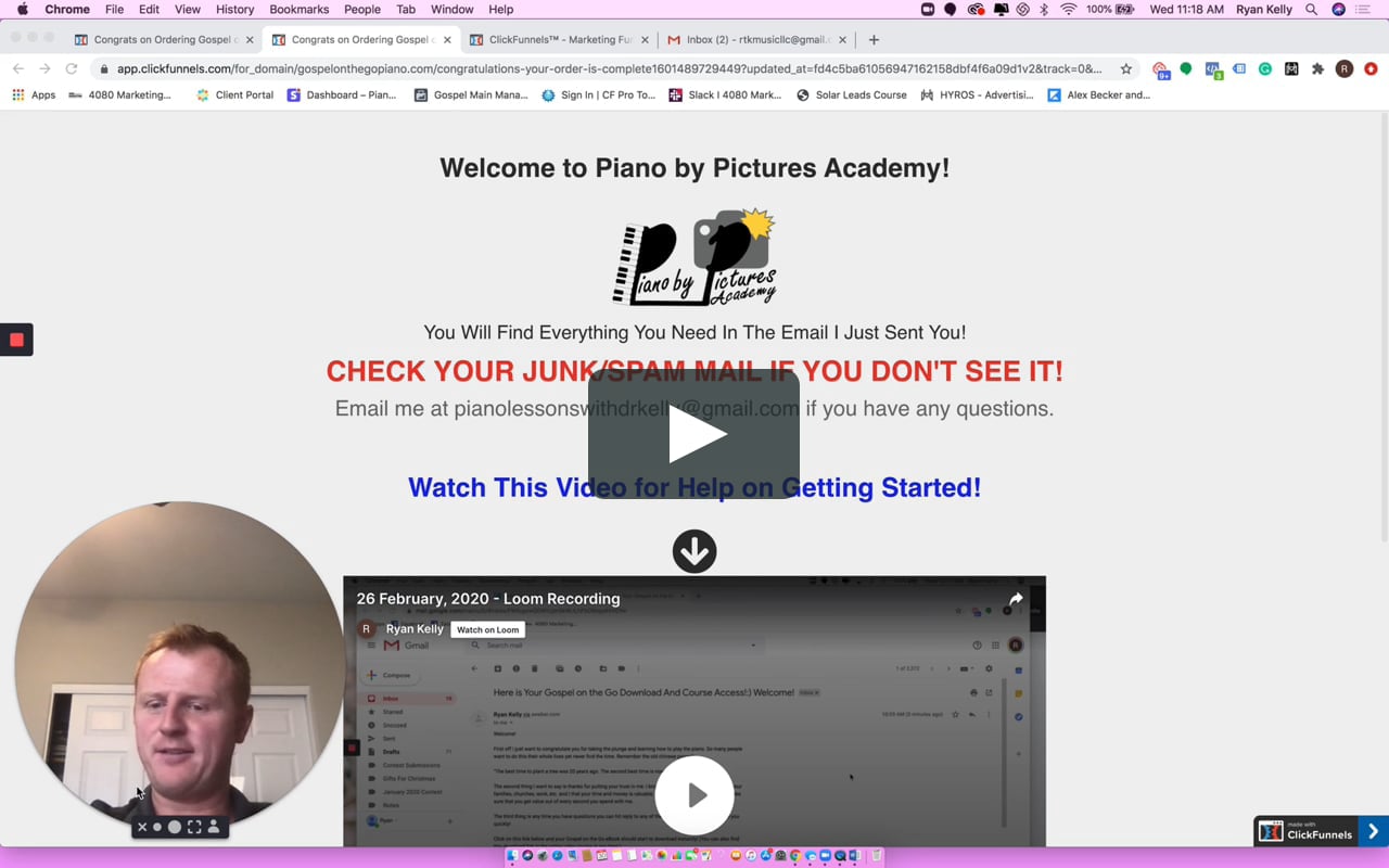 How To Login To The Piano By Pictures Academy On Vimeo