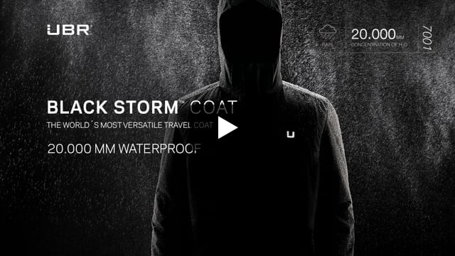 Black Storm Coat II - Men's - Video