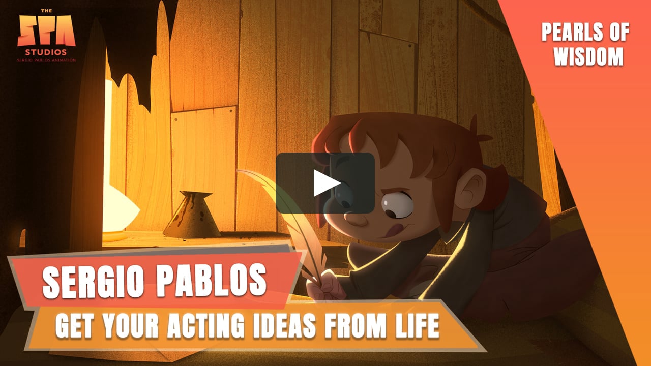 Sergio Pablos on Getting Your Acting Ideas From Life on Vimeo