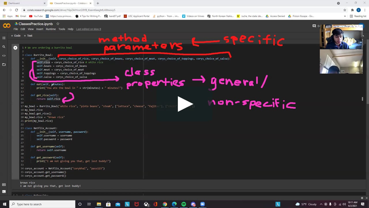 Python_Starter_8th_class_Cory_06022021 on Vimeo