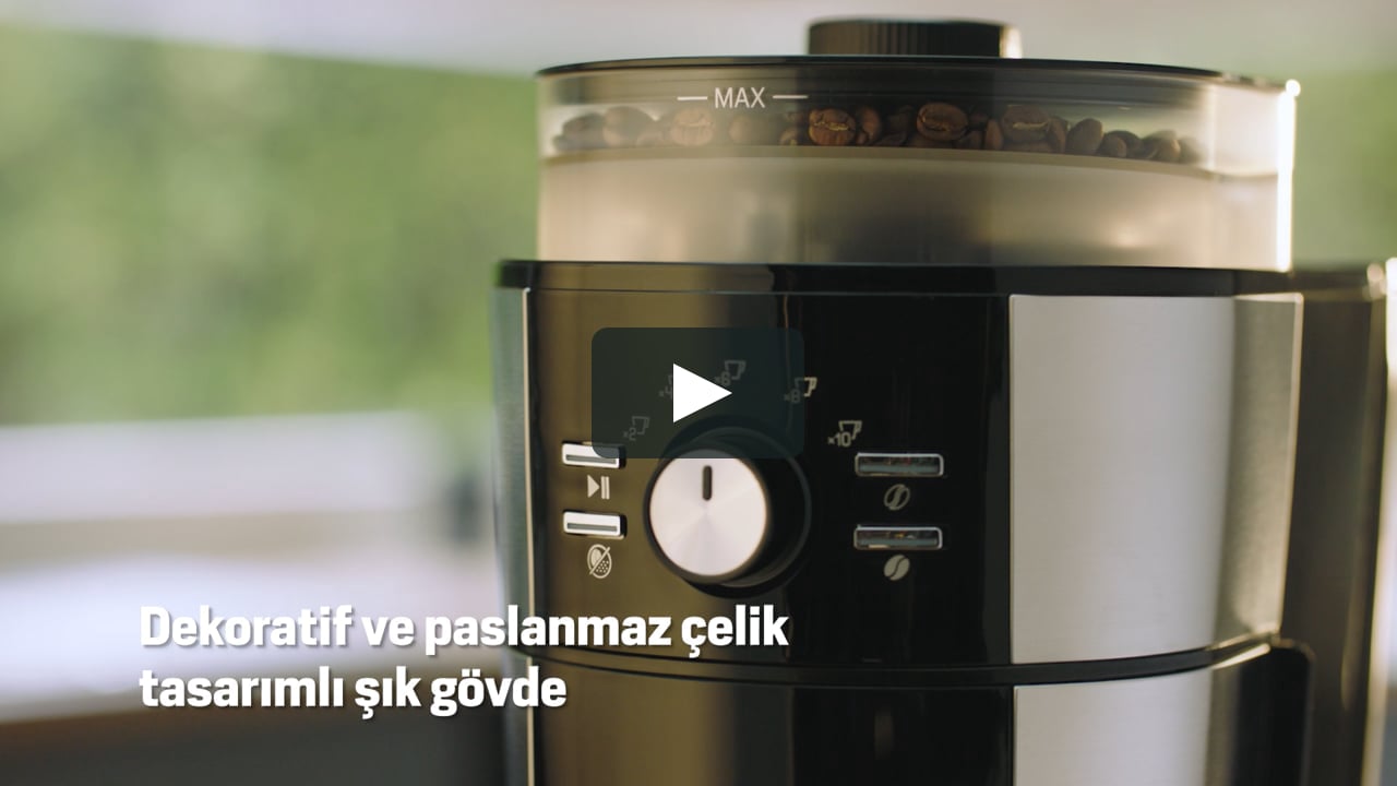 Arçelik Öğütücülü Filtre Kahve Makinesi.mp4 on Vimeo