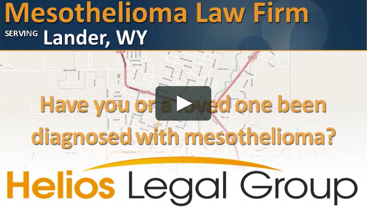 Lander Mesothelioma Law Firm, Wyoming on Vimeo Lander Mesothelioma Law Firm, Wyoming on Vimeo