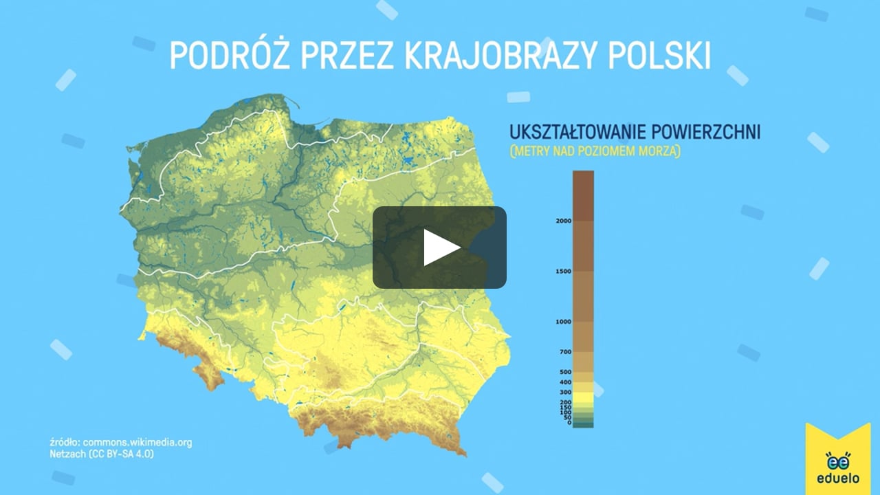 Klasa 5 Geografia Krajobrazy Polski Sprawdzian Podróż przez krajobrazy Polski - Geografia, klasa V - VIII, Eduelo.pl