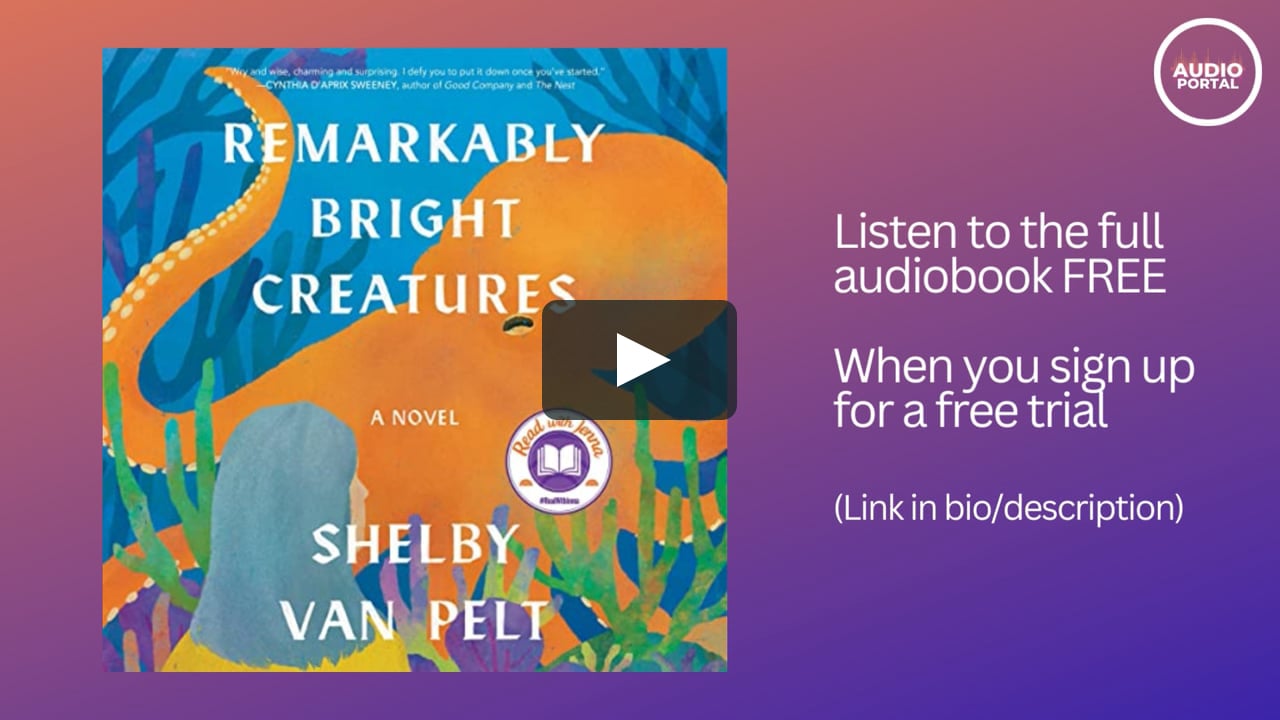 Remarkably Bright Creatures Audiobook Summary Shelby Van Pelt on Vimeo
