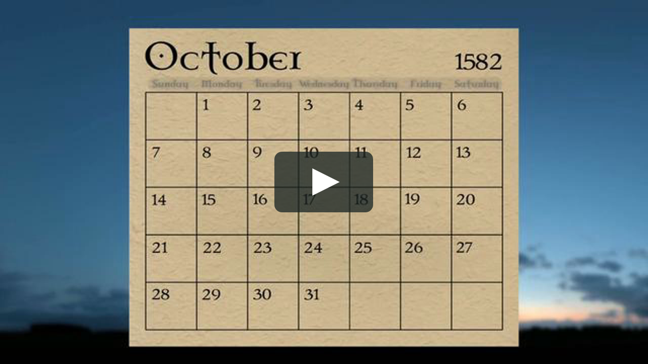 Calendar 1582 On Vimeo calendar-1582-on-vimeo