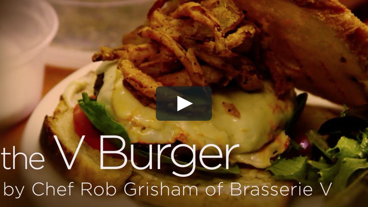 The V Burger :: Cheeseburger Recipe on Vimeo