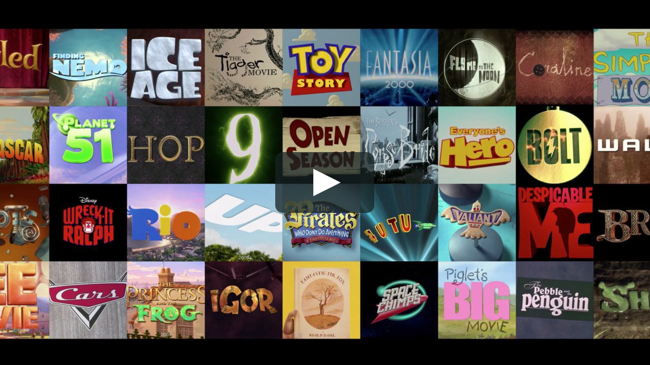 Feature titles. Feature films presents логотипа. Cool animation movies' titles. Movie title Montage name.