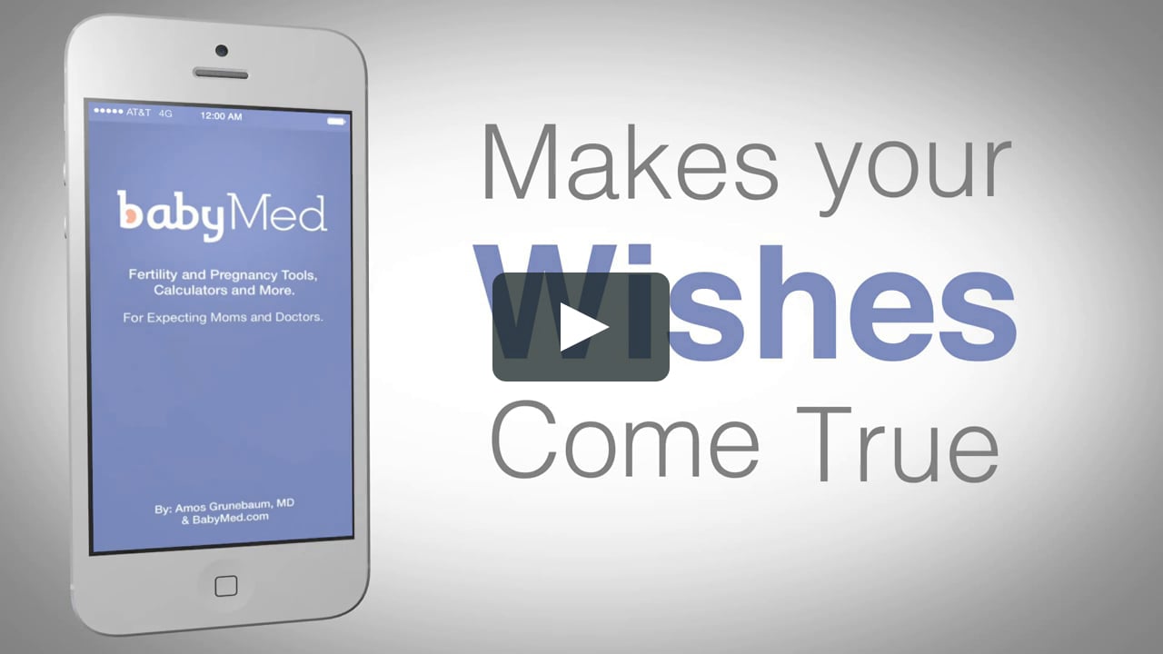 BabyMed Pregnancy and Fertility Calendar Calculator and App on Vimeo