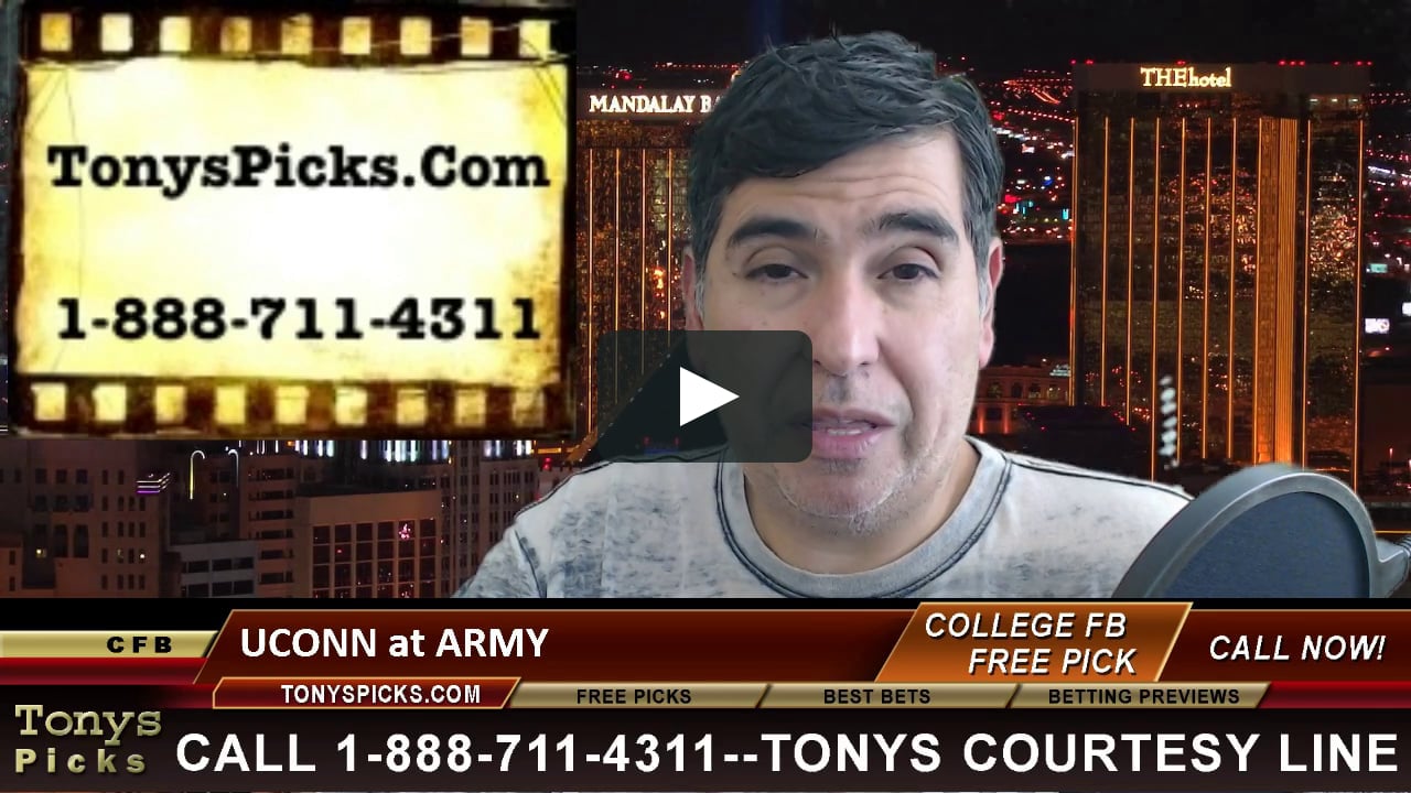 Army Black Knights vs. Connecticut Huskies Pick Prediction NCAA College