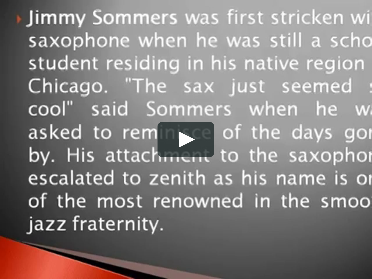 About Jimmy Sommers Wildfox on Vimeo
