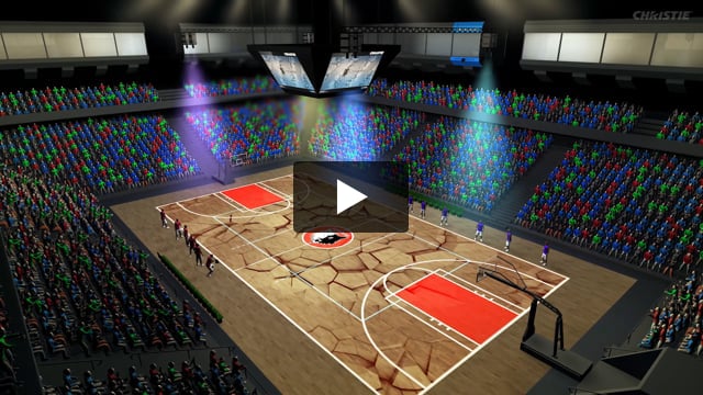 Projection Mapping for Playing Surfaces | Arena Projection Mapping ...