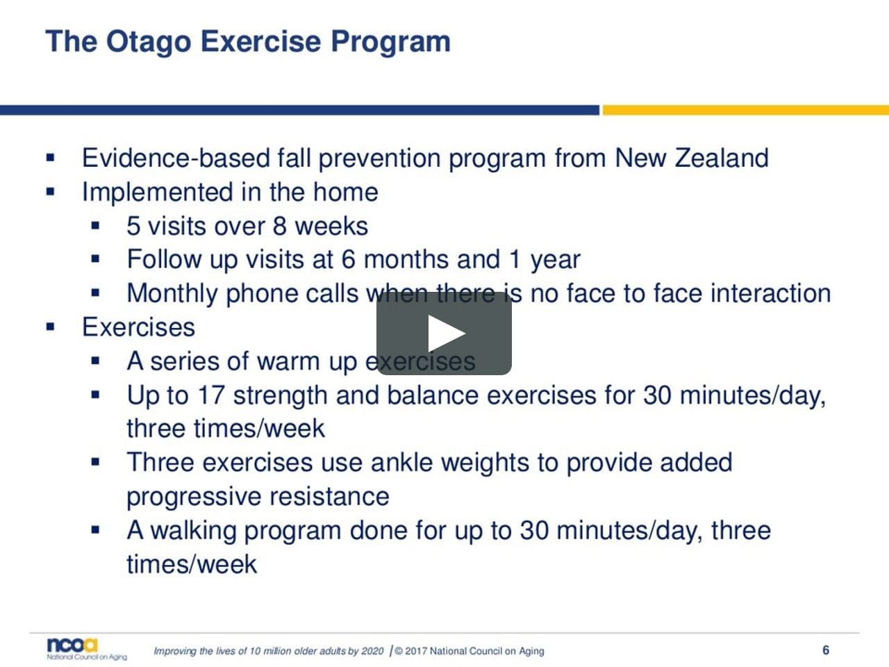 The Otago Exercise Program An Implementation Journey From The the-otago-exercise-program-an-implementation-journey-from-the
